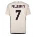Tanie Strój piłkarski AS Roma Lorenzo Pellegrini #7 Koszulka Wyjazdowej 2023-24 Krótkie Rękawy